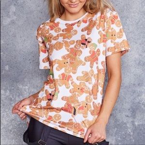 Black milk ginger bread man tee